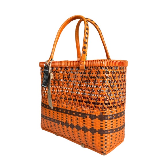 Bangkok Baskets tote bag in multicolour - Medium - Picture 5 of 7